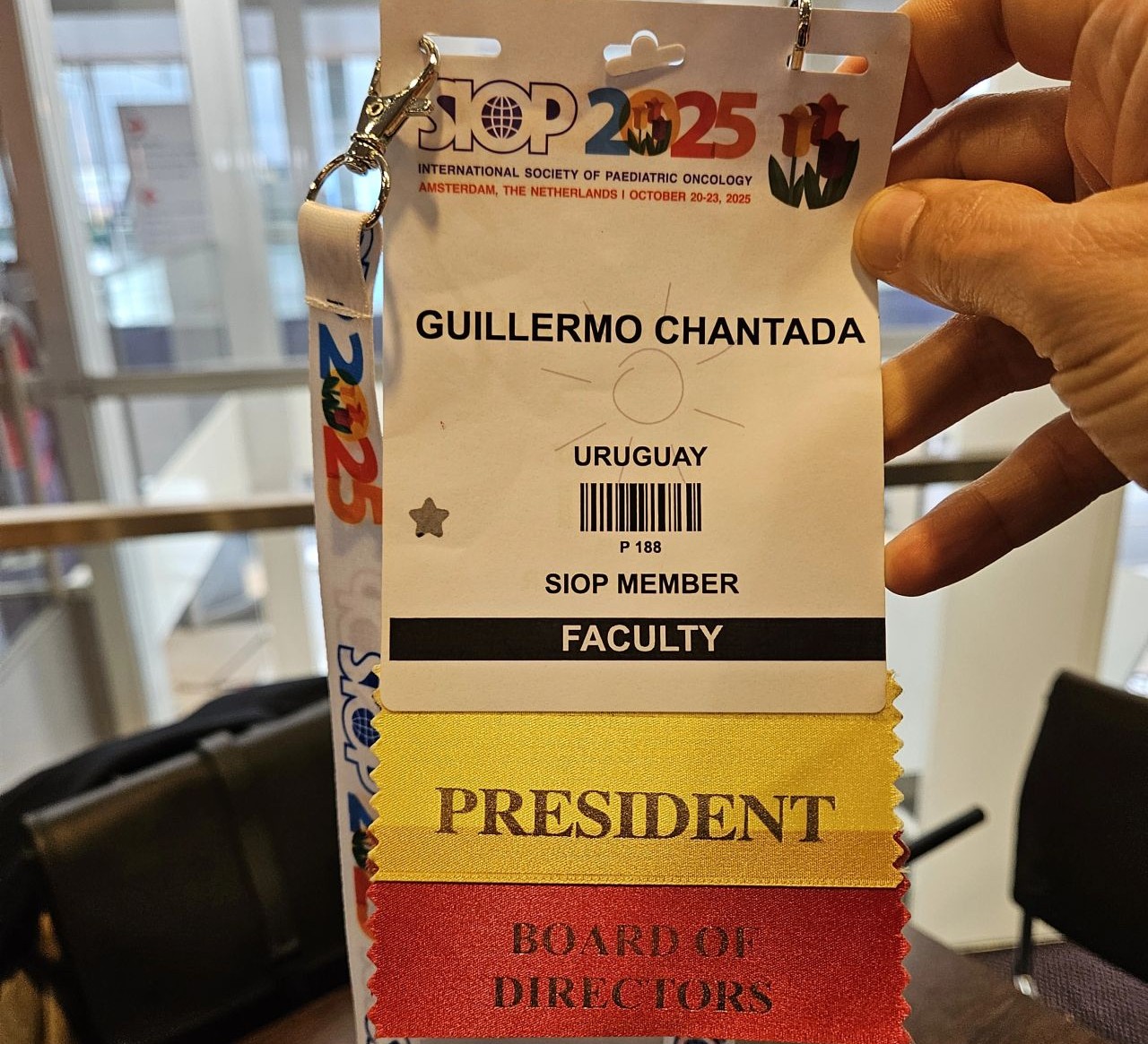 Guillermo Chantada: The SIOP 2025 Congress in Amsterdam Is Starting Now