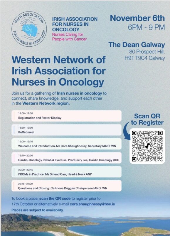 Caitríona Duggan: Calling all Oncology Nurses in the West of Ireland