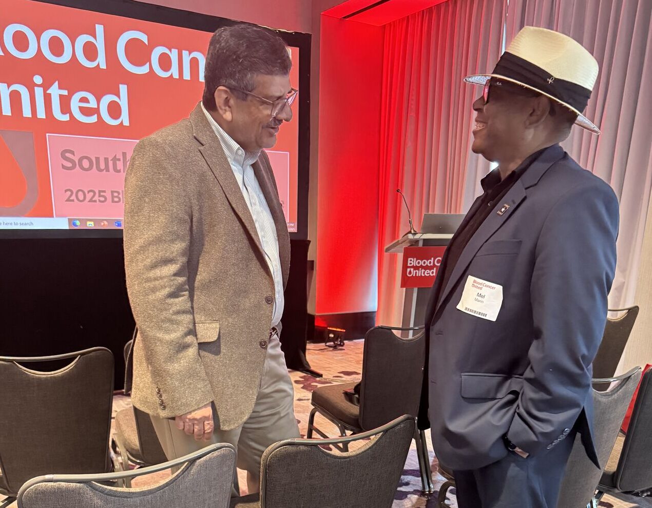 Mel Mann: Meeting with CML Expert at Blood Cancer United Conference 2 Mel Mann: Meeting with CML Expert at Blood Cancer United Conference