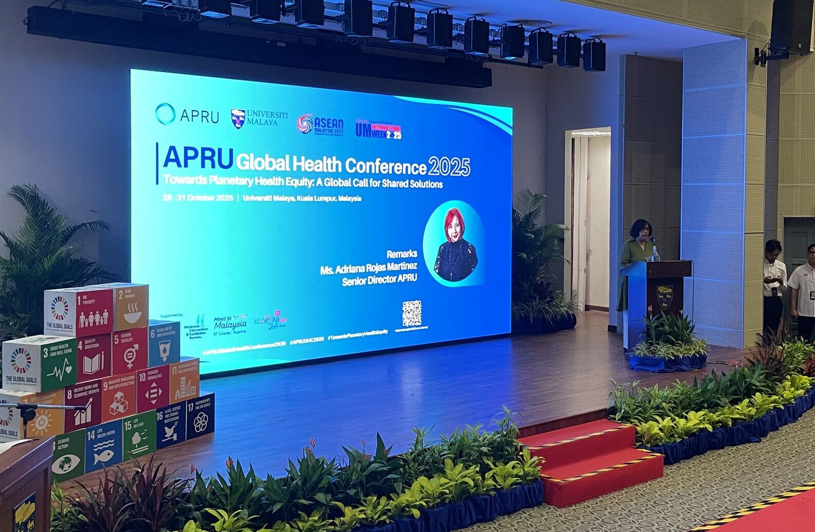 Nirmala Bhoo Pathy: Grand Kickoff of the APRU Global Health Conference 2025 2 Nirmala Bhoo Pathy: Grand Kickoff of the APRU Global Health Conference 2025