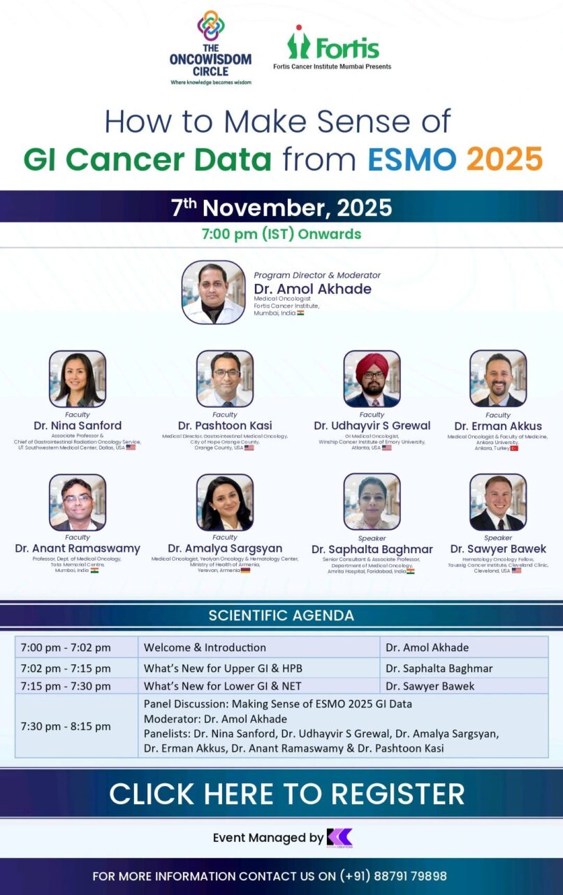 Amol Akhade: Making Sense of GI Cancer Data from ESMO 2025 - OncoDaily