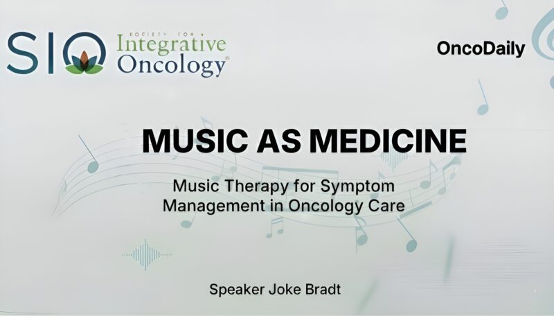 SIO 2025 Annual Meeting Plenary Session: Music Therapy for Symptom Management in Oncology Care