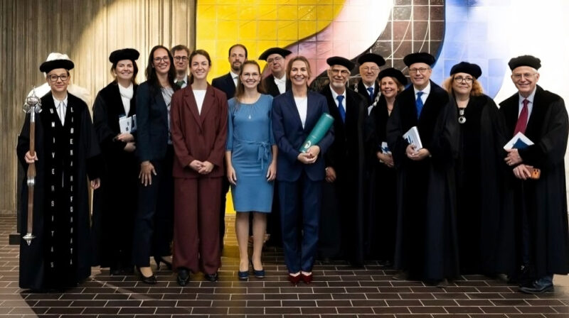 Bernard A Fox: Fantastic to Be Back at Vrije Universiteit Amsterdam for Tara Muijlwijk’s PhD Defense