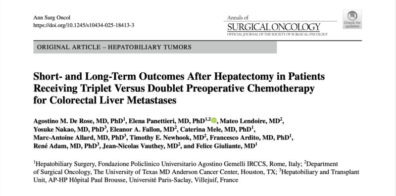 Colorectal Liver Metastases trial results