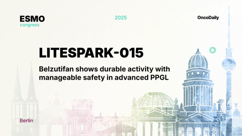 LITESPARK-015: Belzutifan shows durable activity with manageable safety in advanced PPGL