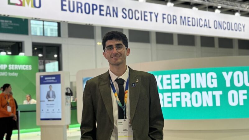 Sergey Badalyan: Gratitude and Inspiration at My First ESMO Congress