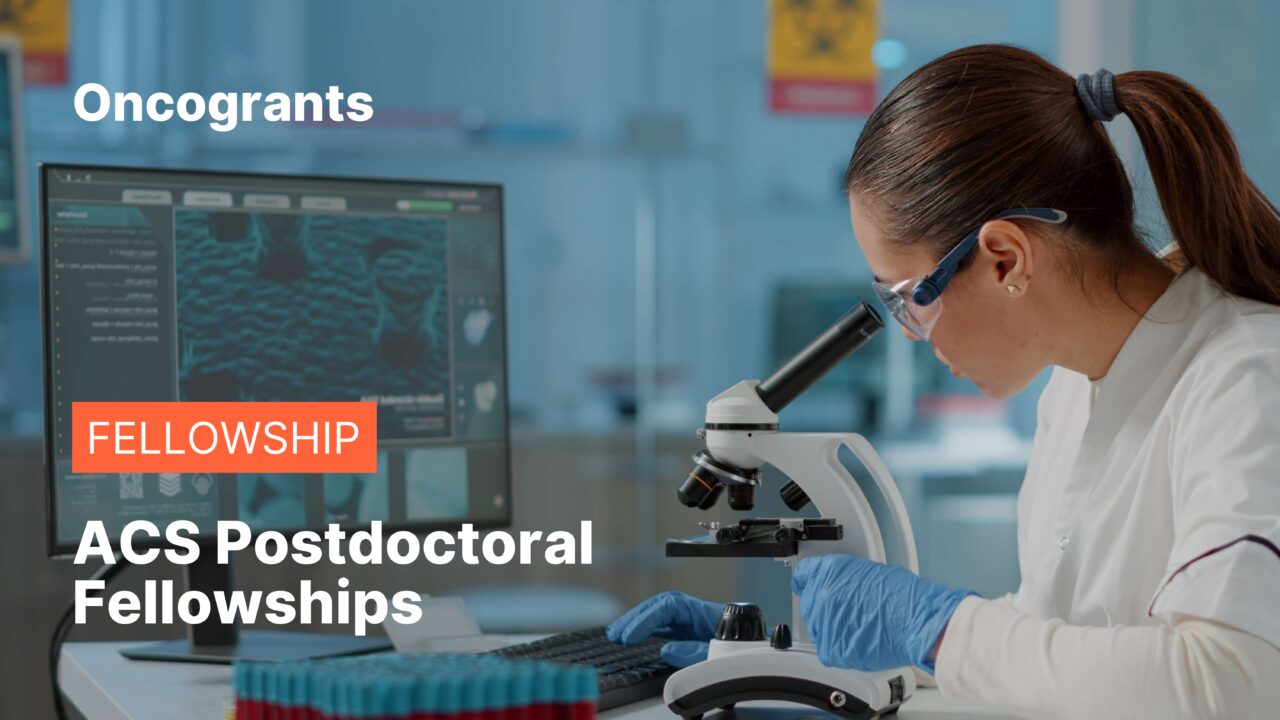 ACS Postdoctoral Fellowships