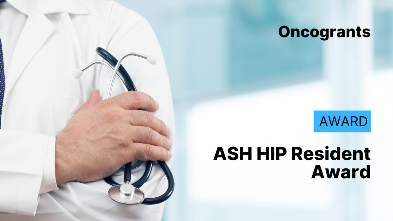 ASH HIP Resident Award