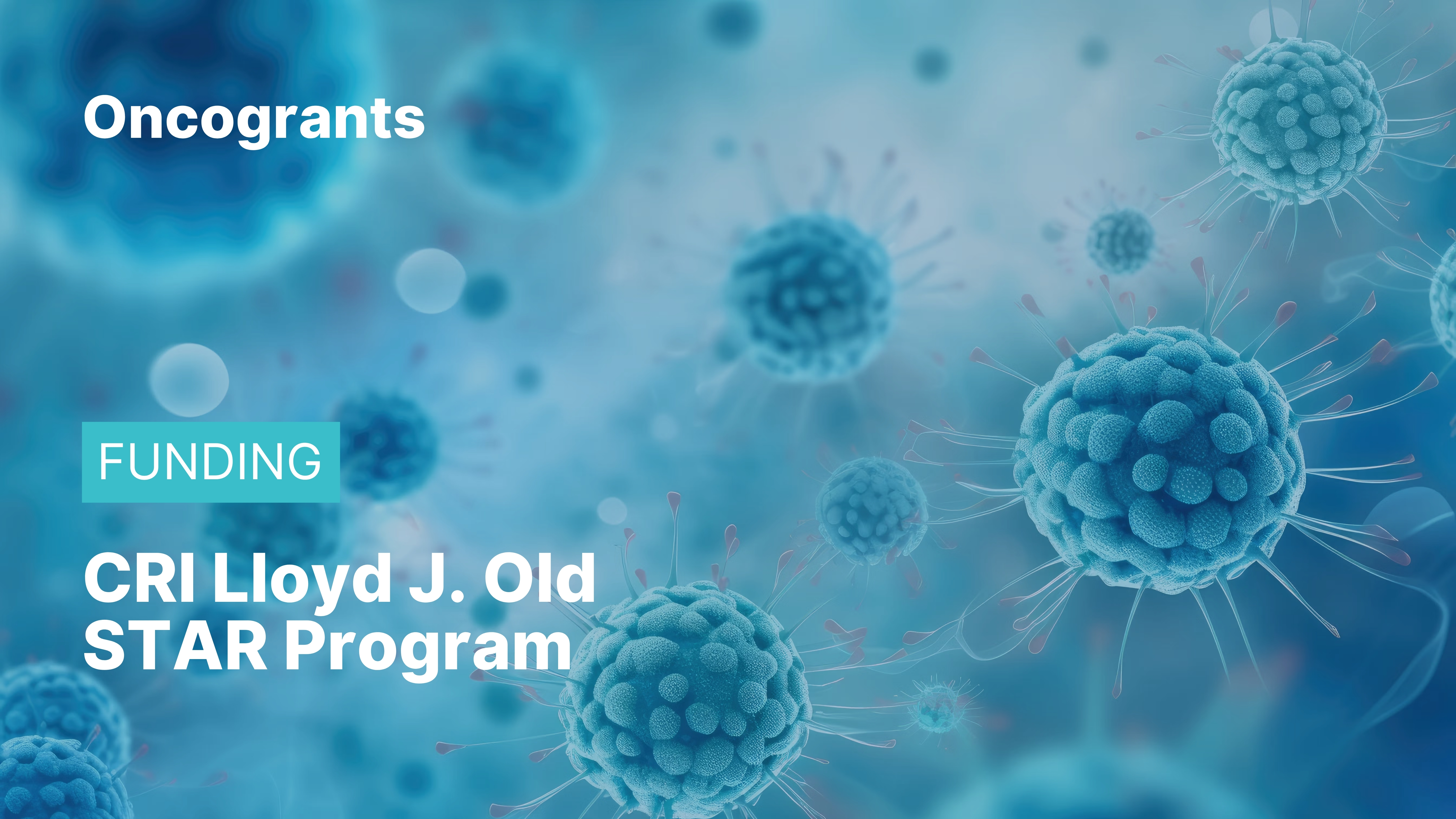CRI Lloyd J. Old STAR Program