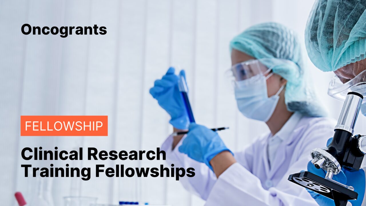Clinical Research Training Fellowships