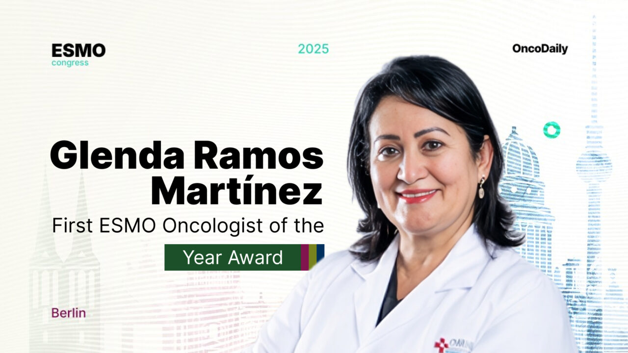 Glenda Ramos Martínez Receives the First ESMO Oncologist of the Year Award at ESMO25