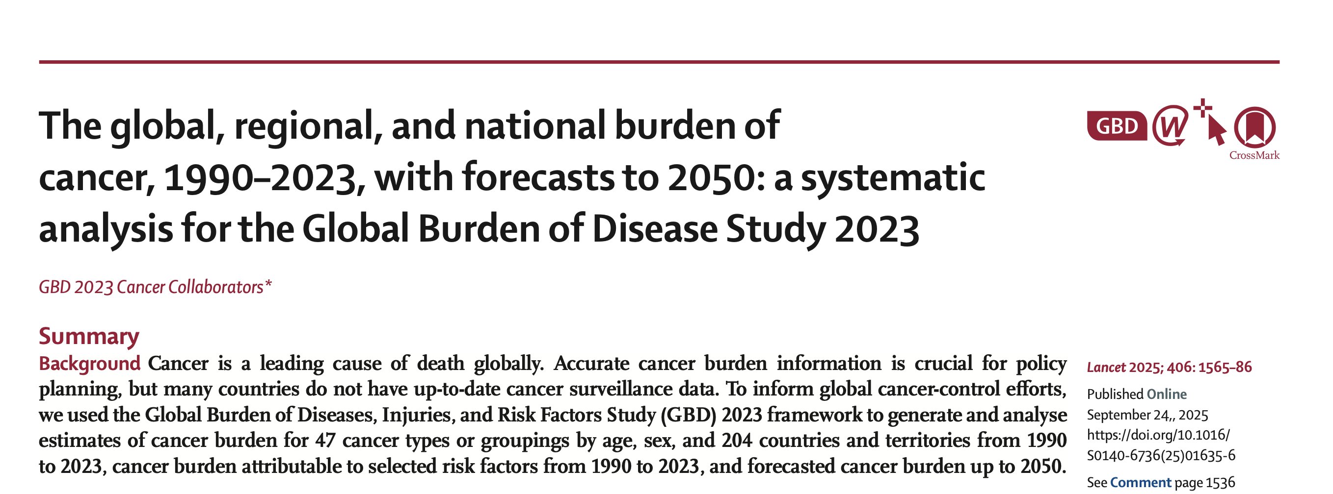 Yüksel Ürün: Global Cancer Burden Calls for Action on Prevention and Equity
