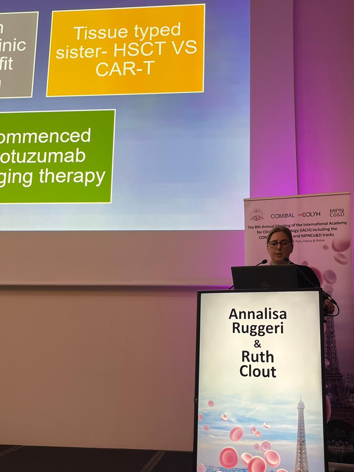 Ruth Clout: Nursing Support and Management in a Patient with B-ALL Treated with CAR-T Cell Therapy