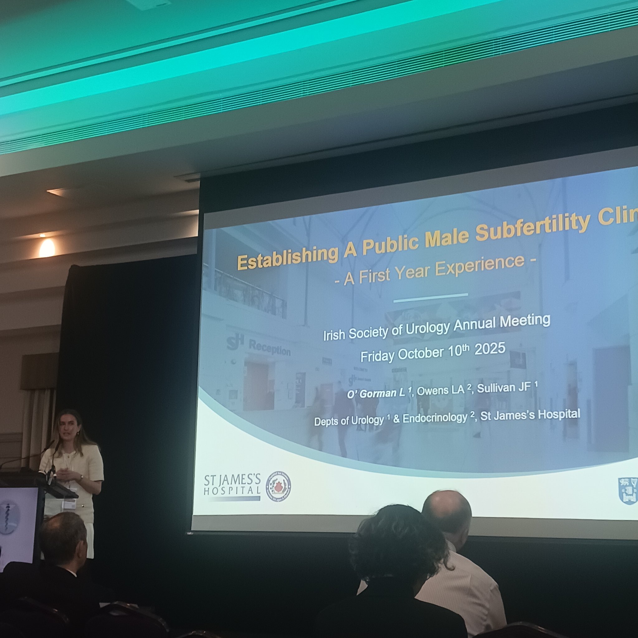 Sonya Bowen: Excellent Irish Society of Urology Annual Meeting in Sligo