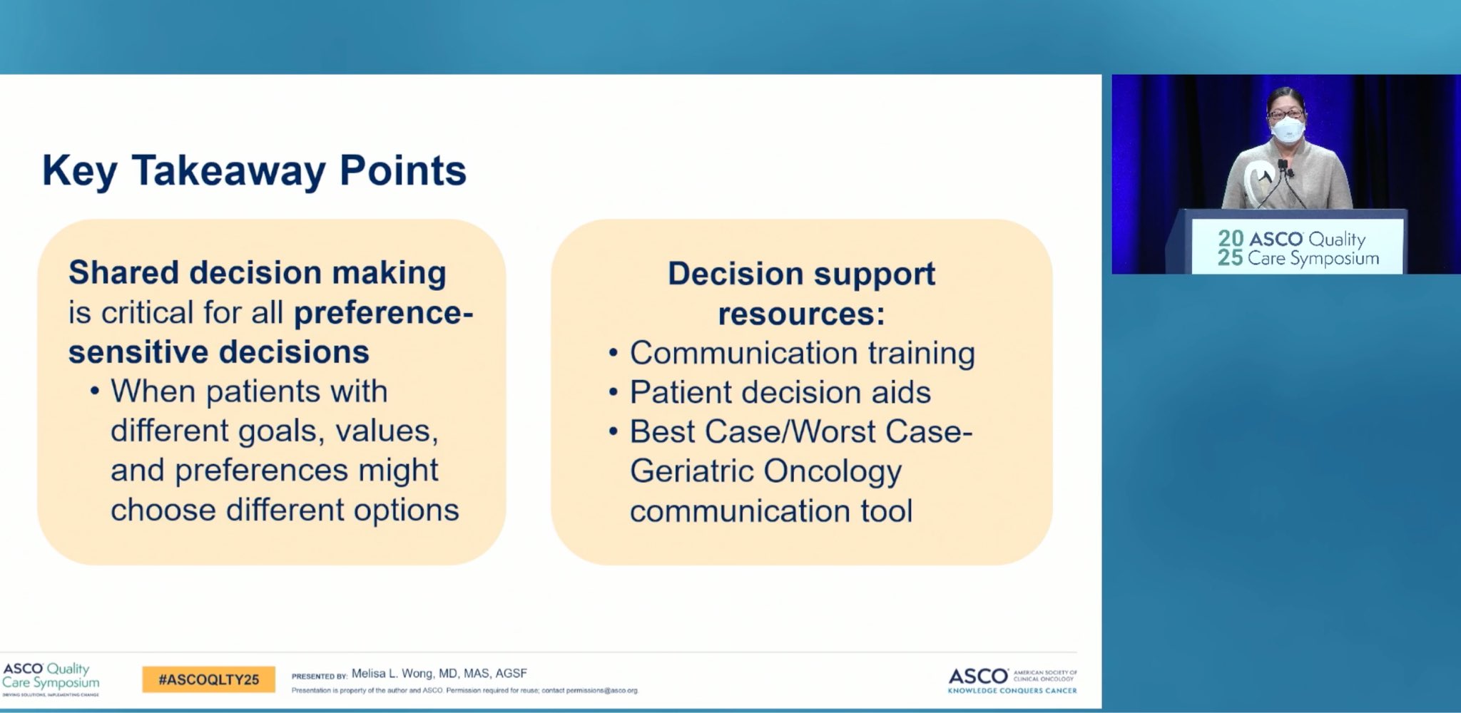 Day 1 Highlights from ASCO Quality Care Symposium 2025