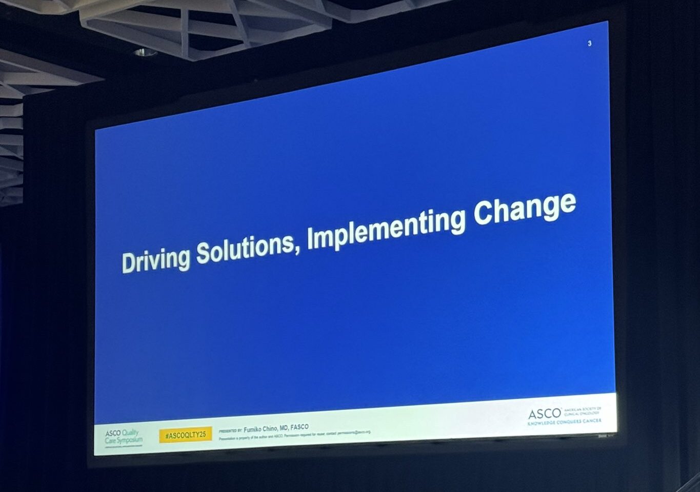 Day 1 Highlights from ASCO Quality Care Symposium 2025