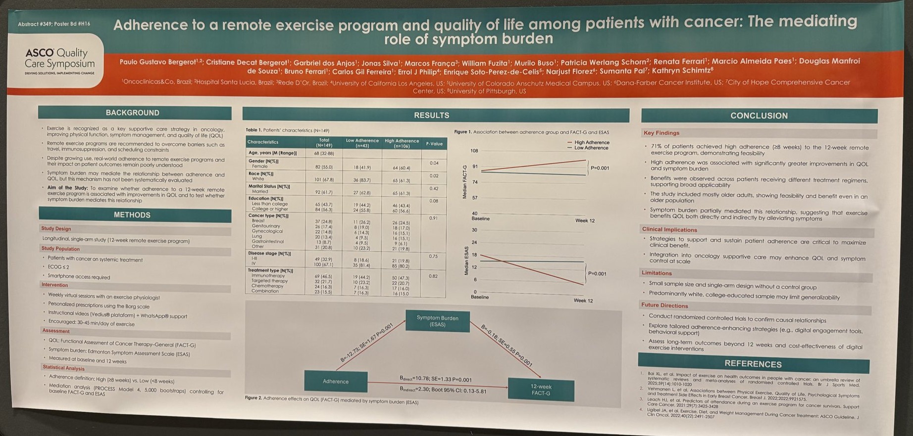 Sumanta Pal: Paulo Bergerot Highlights Exercise Oncology in LMICs at ASCOQLTY25