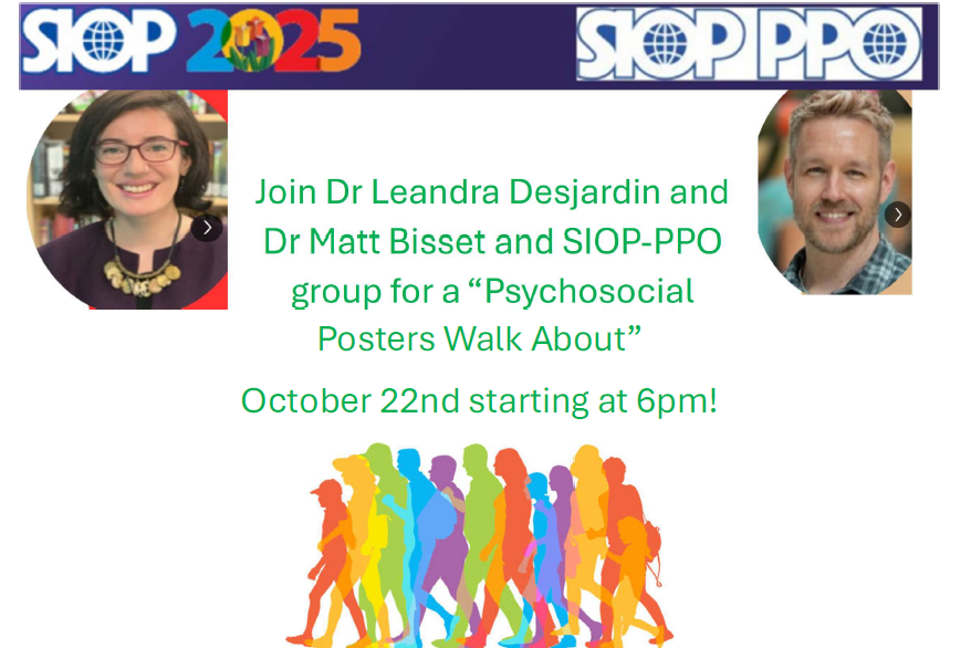Psycho-Social Poster Walk About - SIOP-PPO