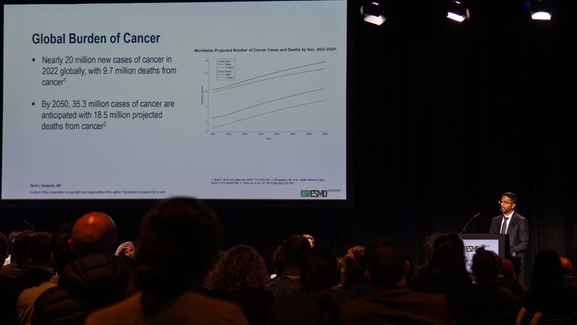 David J. Benjamin: Mapping the Global Medical Oncology Workforce at ESMO25