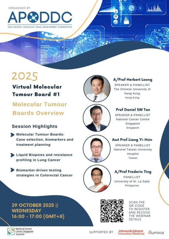 Herbert Loong: New 2025 APODDC Virtual Molecular Tumour Board Webinar Series 2 Herbert Loong