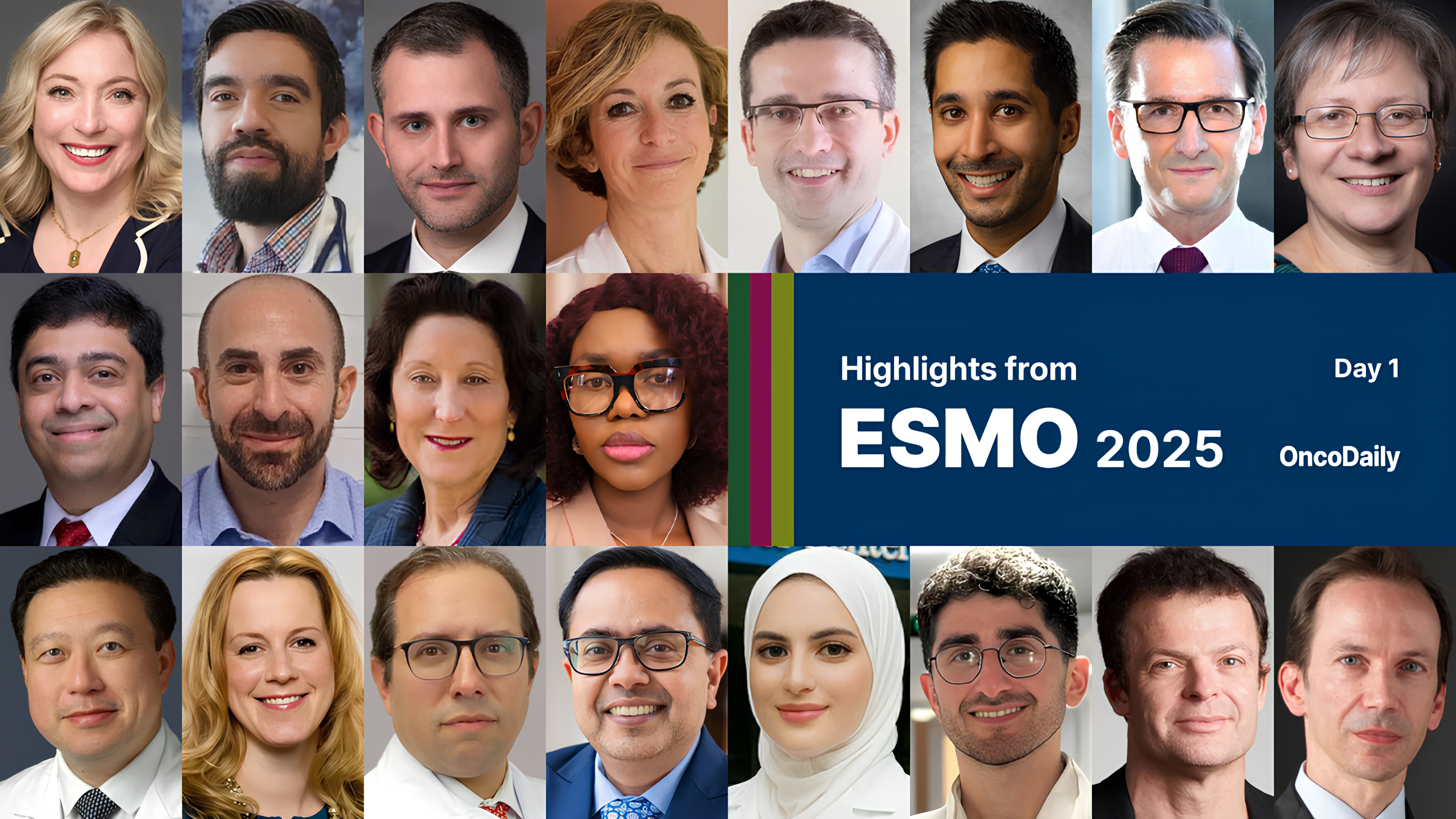 ESMO 2025 Day 1 Highlights Not to Miss