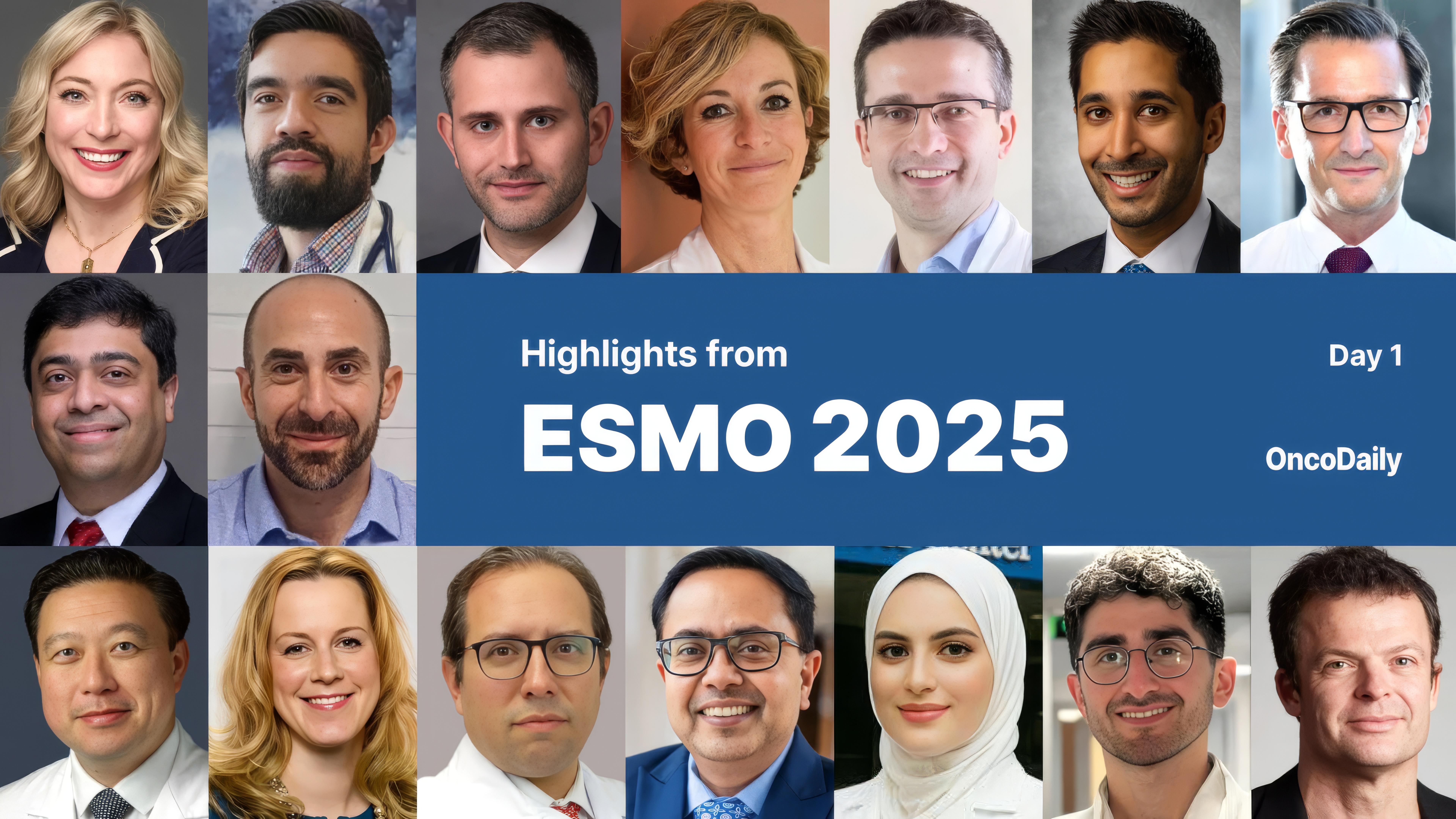 ESMO 2025 Day 1 Highlights Not to Miss