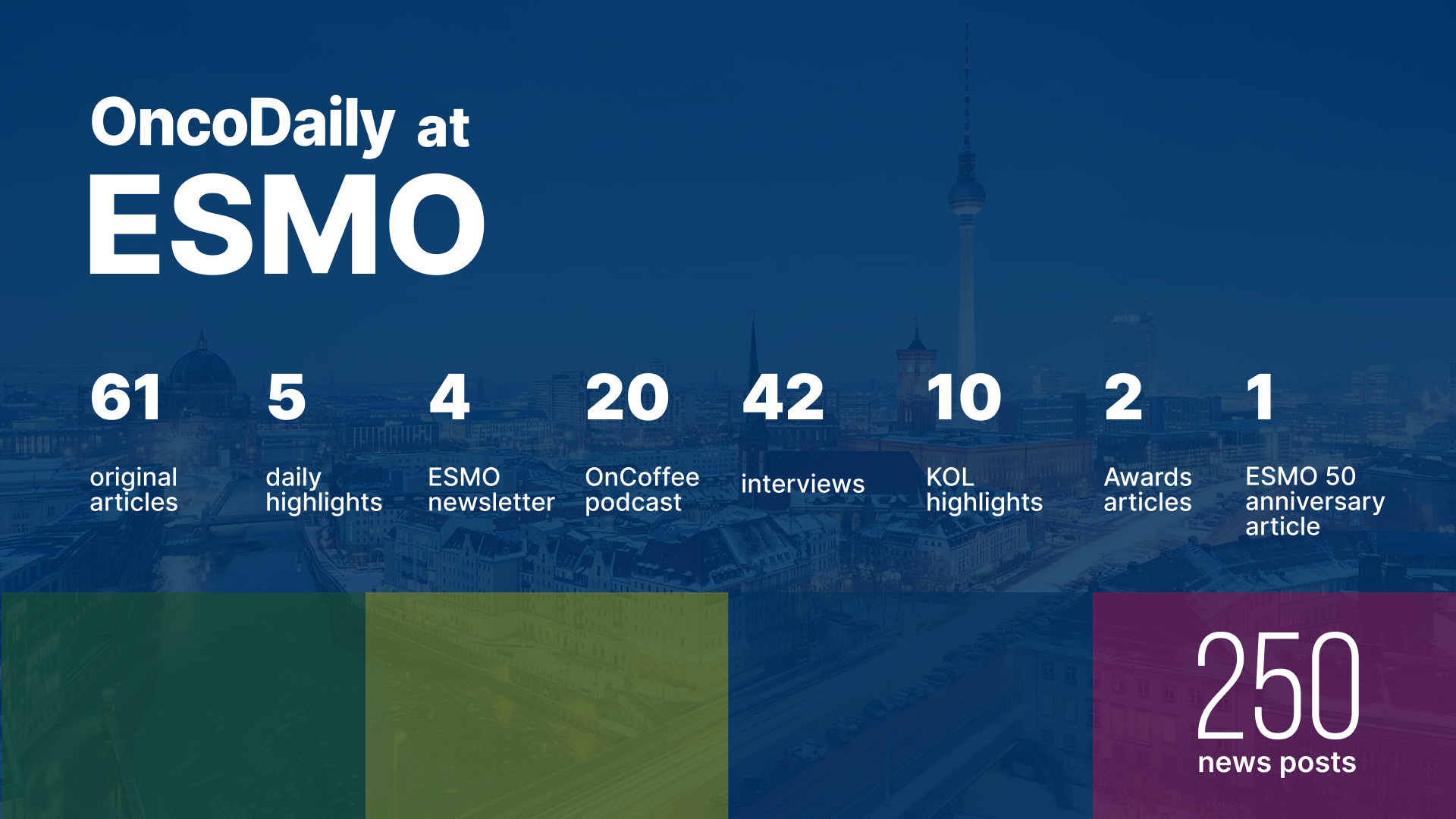 ESMO 2025 - The Grand Catch-Up (Berlin, October 17-21, 2025)