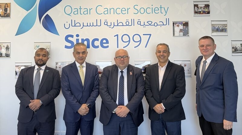 Ismail Abushaikha: Wonderful to Visit Qatar Cancer Society 1 Ismail Abushaikha