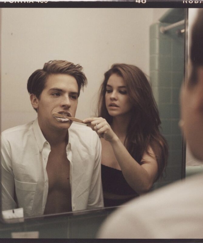 Dylan Sprouse and Barbara Palvin