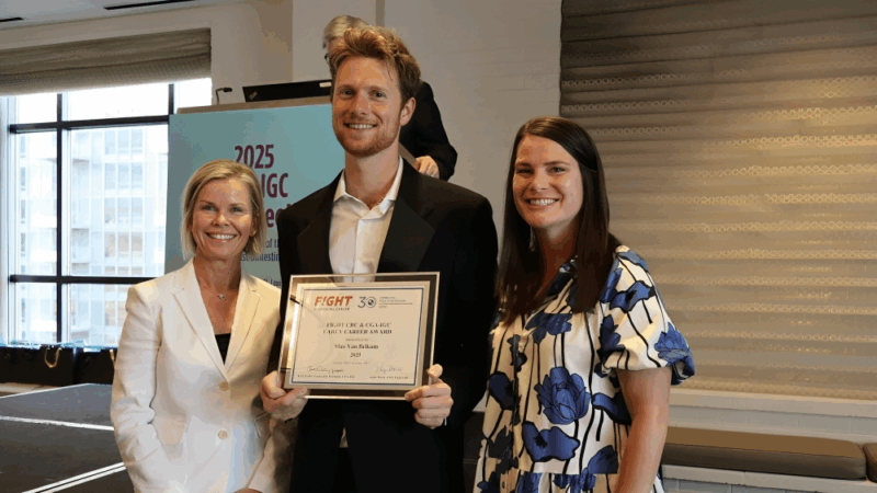 Recipient of the Fight CRC and CGA-IGC Early Career Award 2025