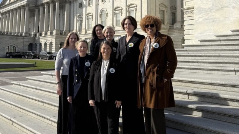 Andrea Ferris Advocates for Cancer Research Funding on Capitol Hill – LUNGevity Foundation