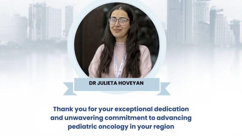 Honoring Young Professionals Showing Exceptional Leadership in Pediatric Oncology – Young SIOP
