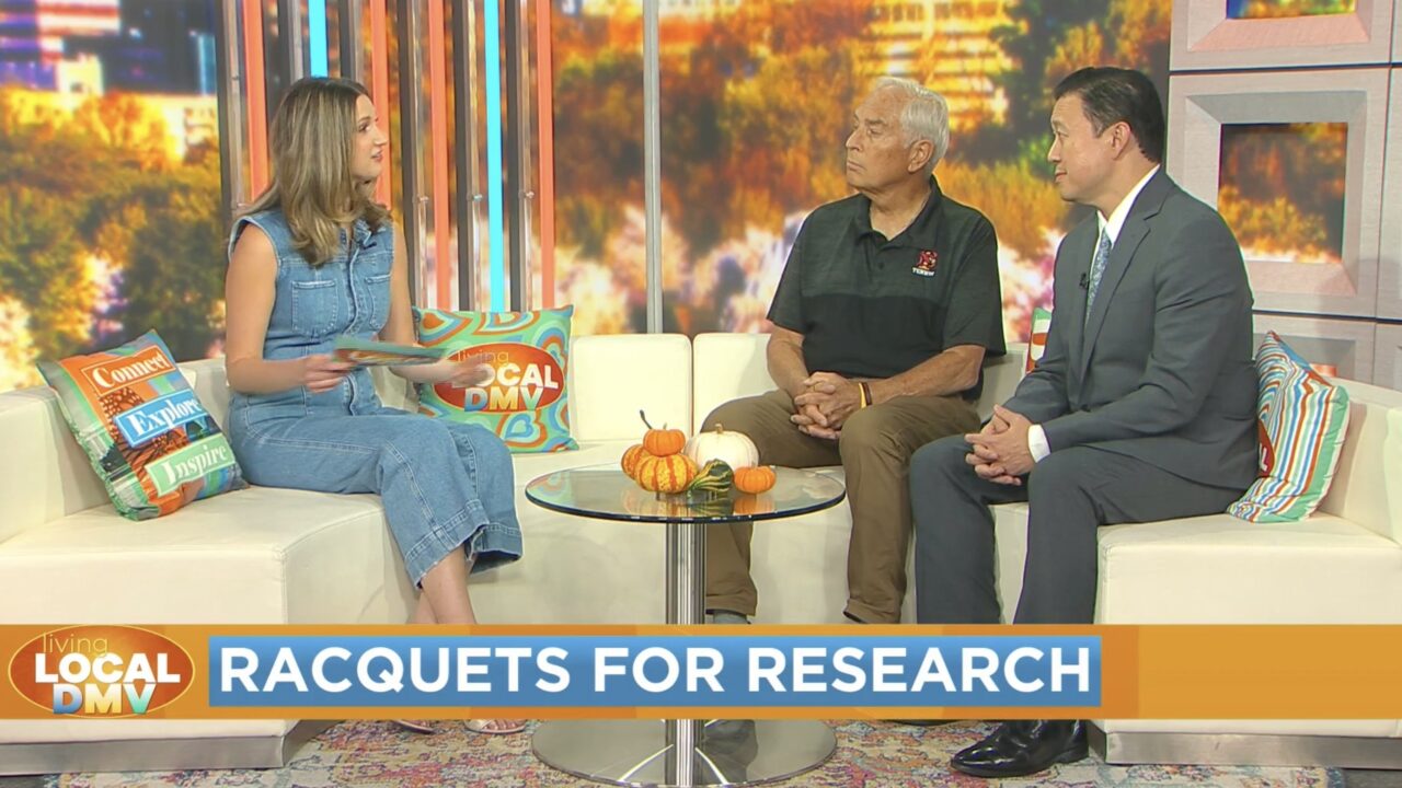 Stephen V Liu: Grateful to the Racquets for Research Group for Supporting Cancer Research at Georgetown Lombardi