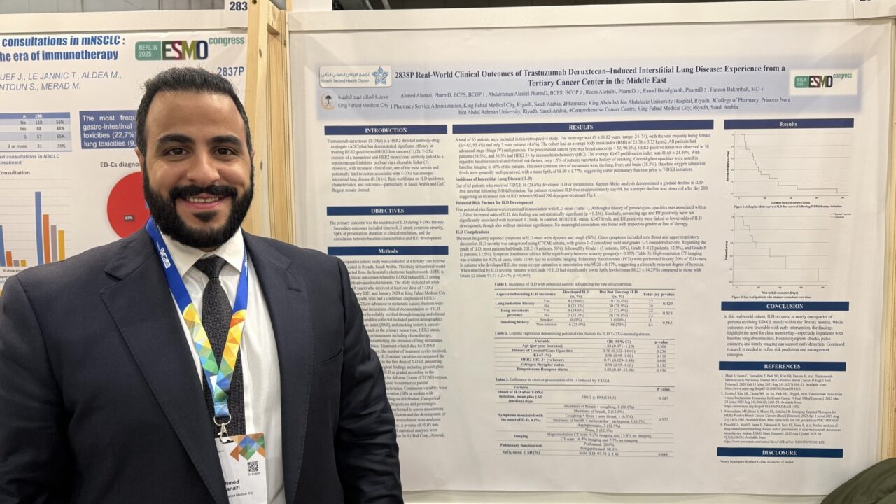 Ahmed Alanazi: Real-World Clinical Outcomes of Trastuzumab Deruxtecan–Induced Interstitial Lung Disease