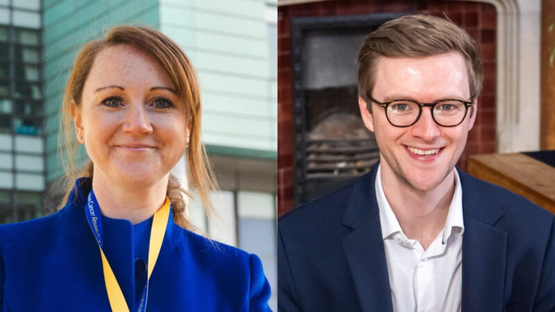 Jenny Seligmann: Proud Supervisor Conference Pic of James Platt from ESMO25