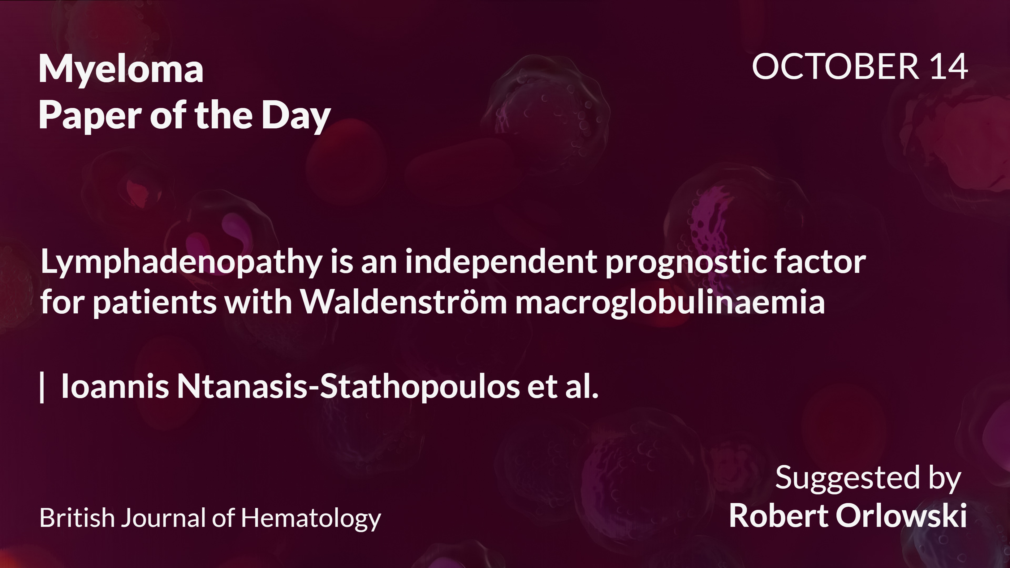 Myeloma Paper of the Day