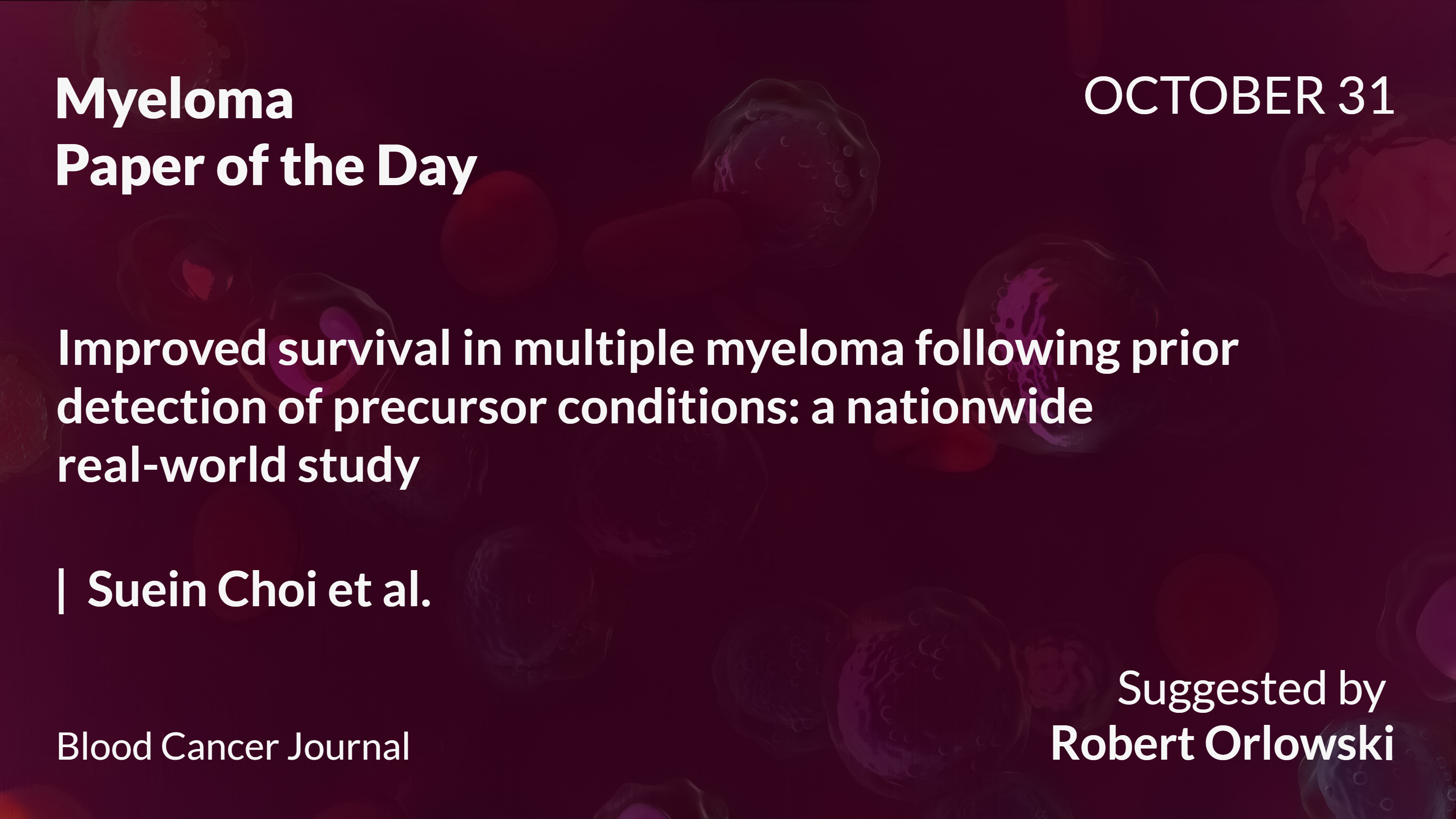 Myeloma Paper of the Day