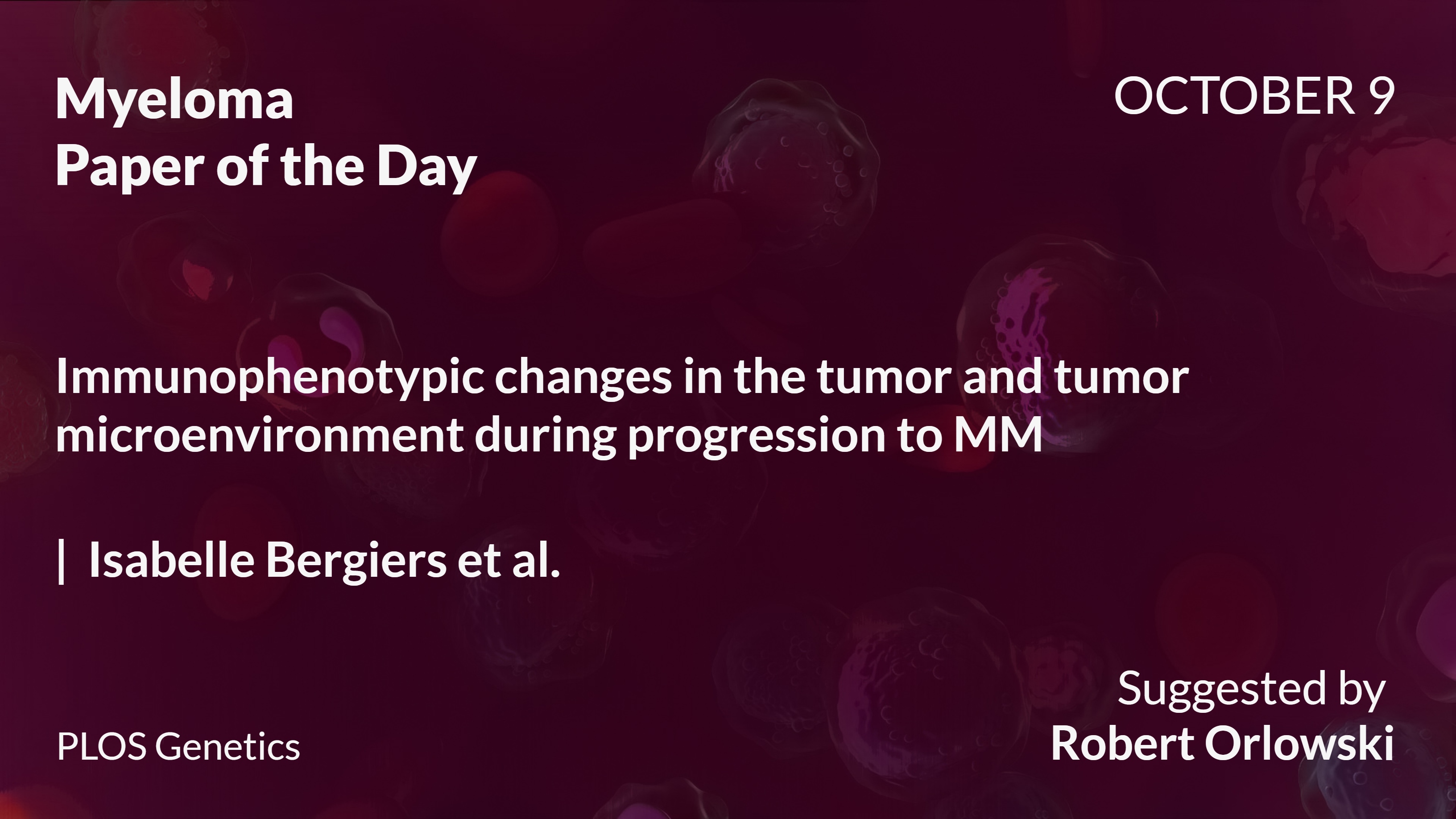 Myeloma Paper of the Day
