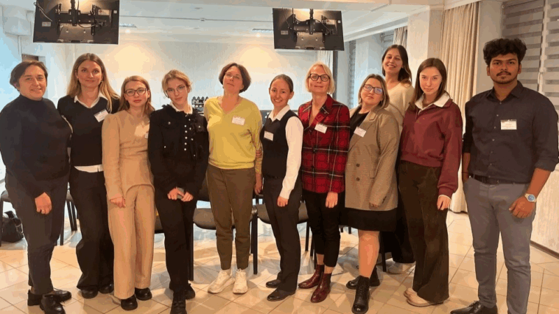 Nataliia Levynska: Giving a Talk at ESO Course on Oncology Diagnostics and Clinical Decision-Making