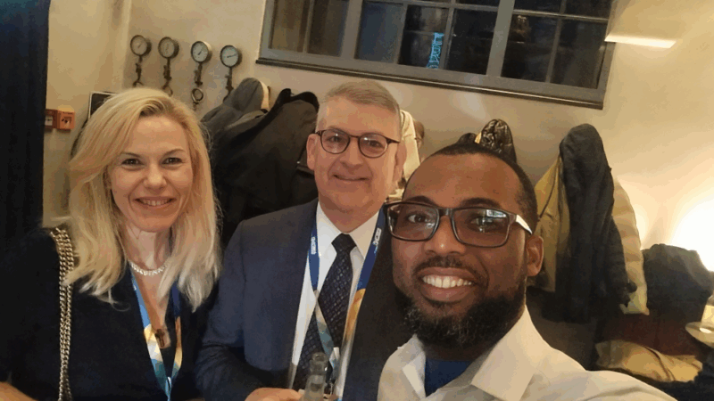 Abeid Athman Omar: Gratitude and Mentorship during the OncoDaily Party at the ESMO25