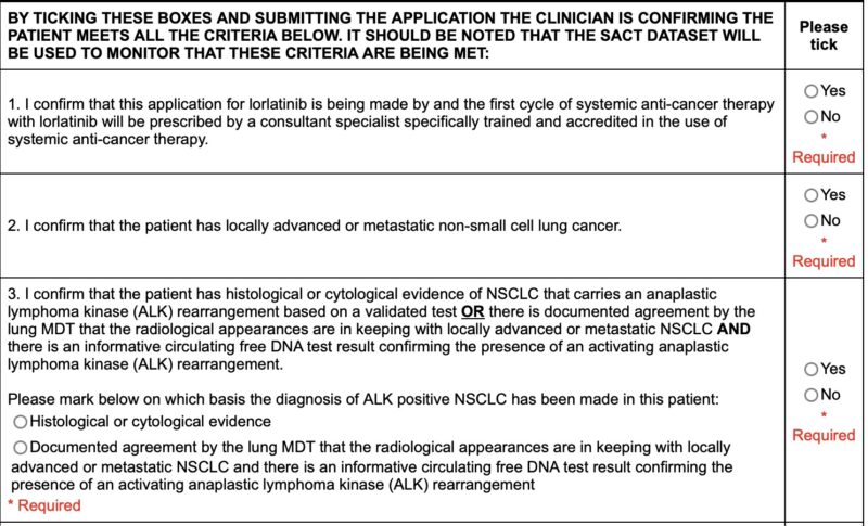 Riyaz Shah: First Line Lorlatinib in ALK+ Cases and CROWN indication in NHS England