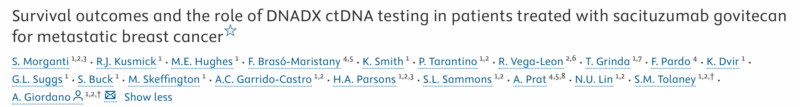 DNADX ctDNA Testing 