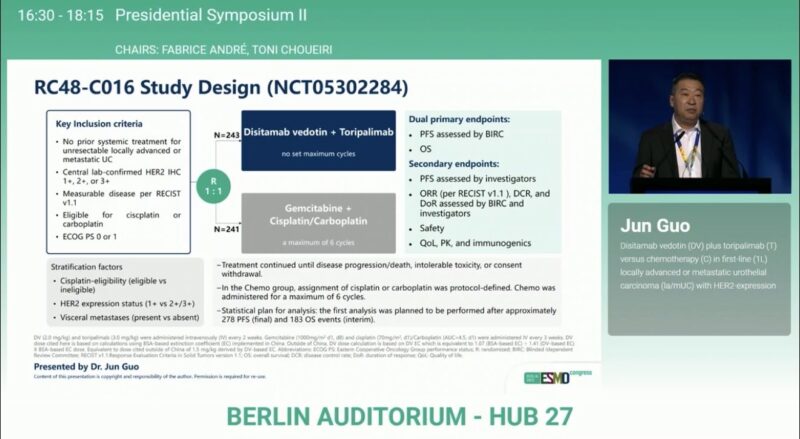 Neeraj Agarwal: Potential New Standard of Care in 1L HER2+ mUC Bladder Cancer