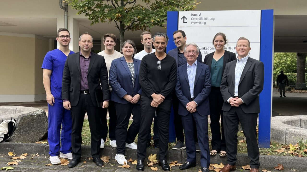 Salah-Eddin Al-Batran: Pleasure to Welcome the AstraZeneca team for Discussions about Ongoing Oncology Research