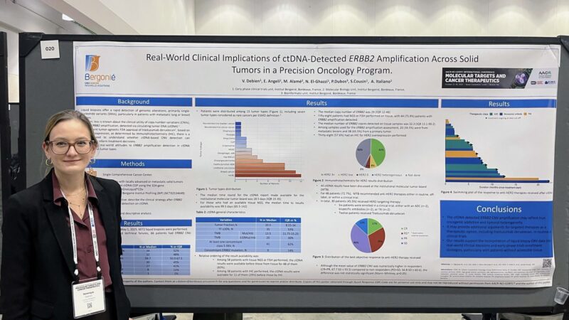 Véronique Debien: First Time at the AACR-NCI-EORTC Target25 Meeting in Boston