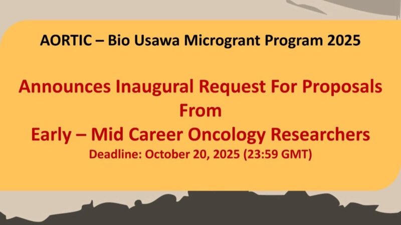 Application Portal for The AORTIC-Bio Usawa Microgrant Program 2025 is Now Open