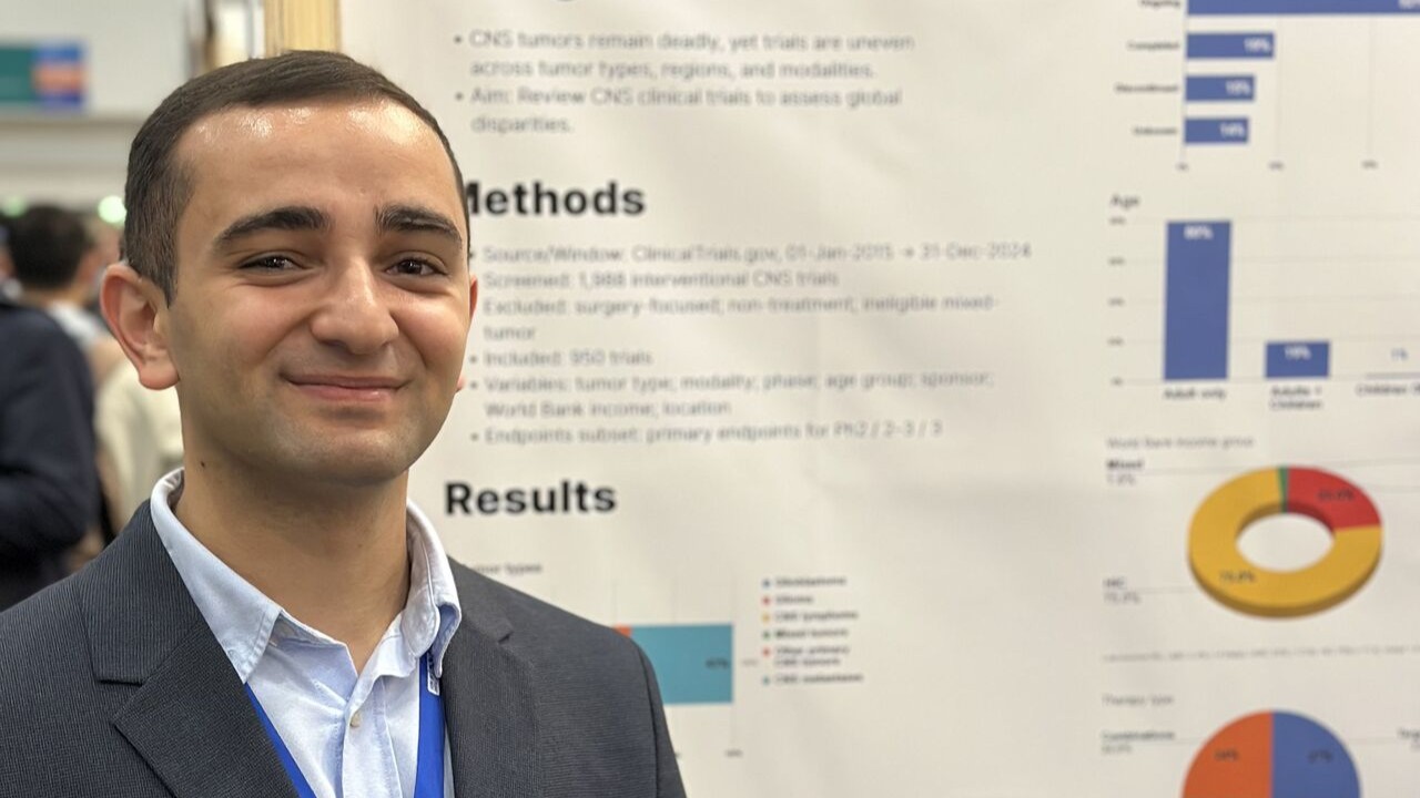 Vahe Grigoryan: Proud and Excited to Share Results from our Poster at ESMO 2025