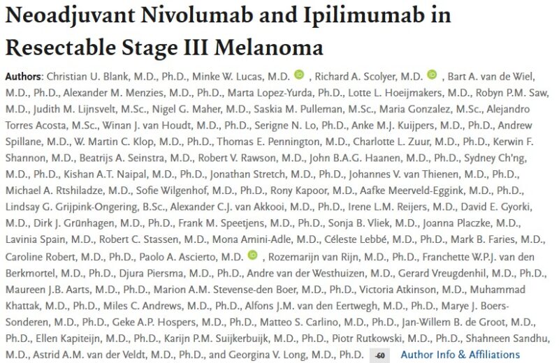 Marco Donia Shared Recent Advances in Melanoma