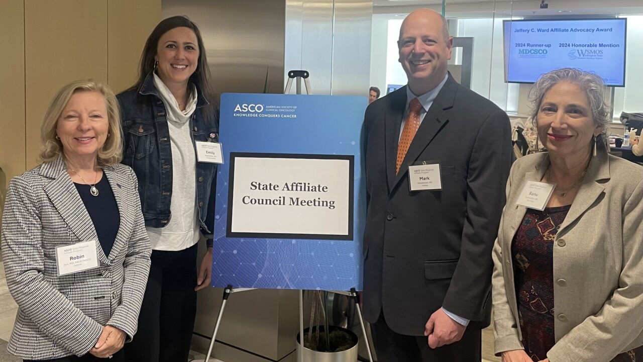 Robin Zon: Honored to Join ASCO State Affiliate Council Meeting