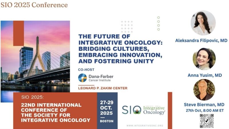 Workshop on Neuro-Somatic, Noetic Medicine and Holistic Care in Action at SIO 2025